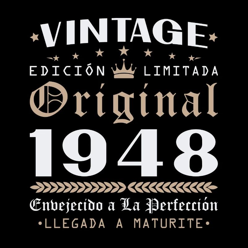 Cadeau d'anniversaire Vinatge 1948