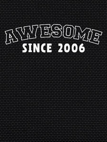 Impressive since 2006