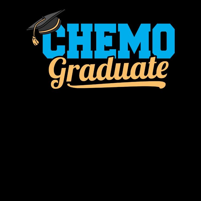 Chemo -Absolventen Chemotherapie -Krebsbewusstsein