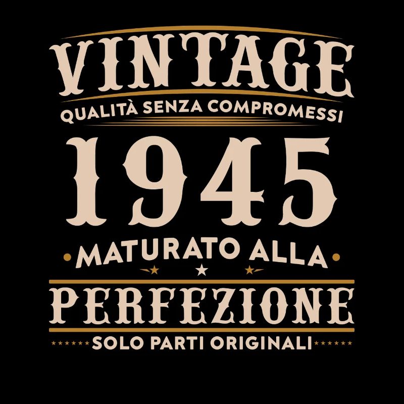 Vintage 1945 80 Birthday Gift