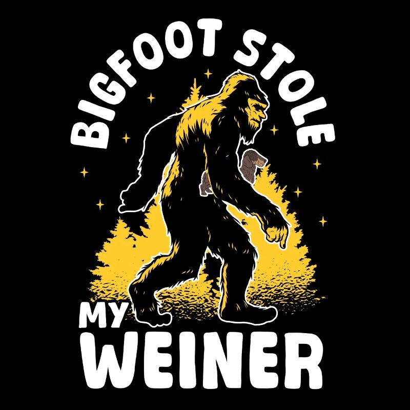 Bigfoot a eu mon Weiner Bigfoot Sasquatch