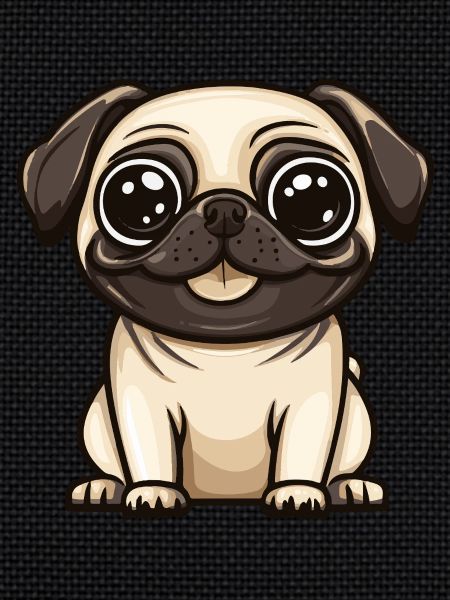 Pug Hund Niedlich