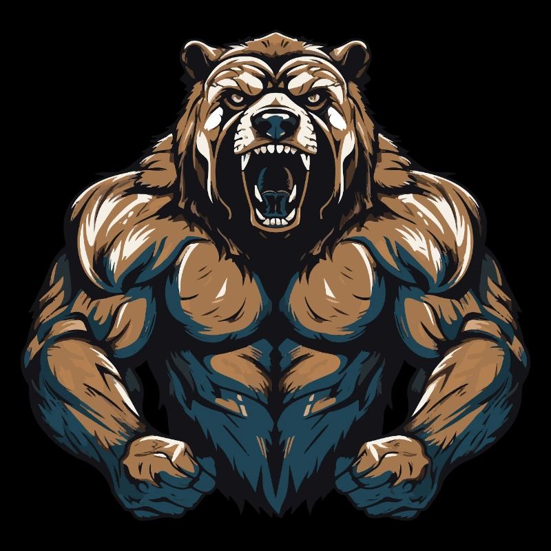 Grizzly Bär Beast