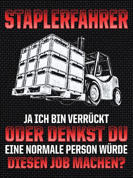 STAPLERFAHRER SPRUCH