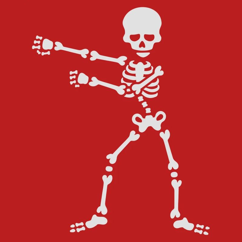 The floss dance flossing backpack boy kid skeleton