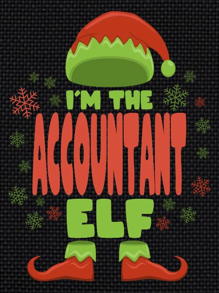Comptable Elfe de Noël