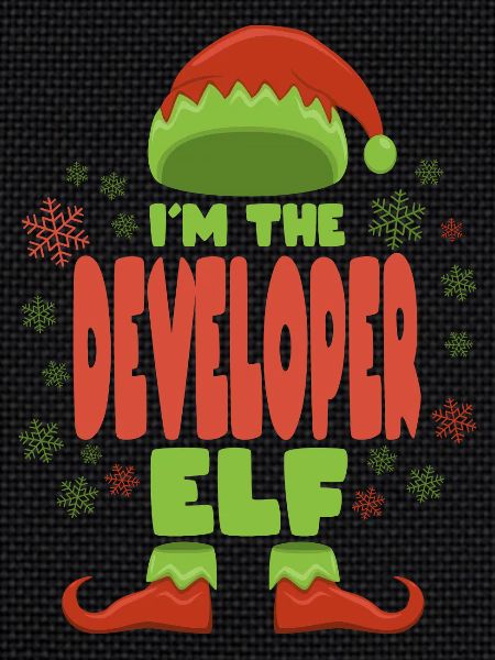 Software Developer Christmas Elf