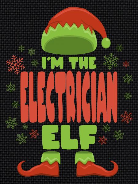 Electrician Christmas Elf