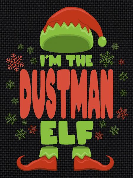 Garbage Man Christmas Elf