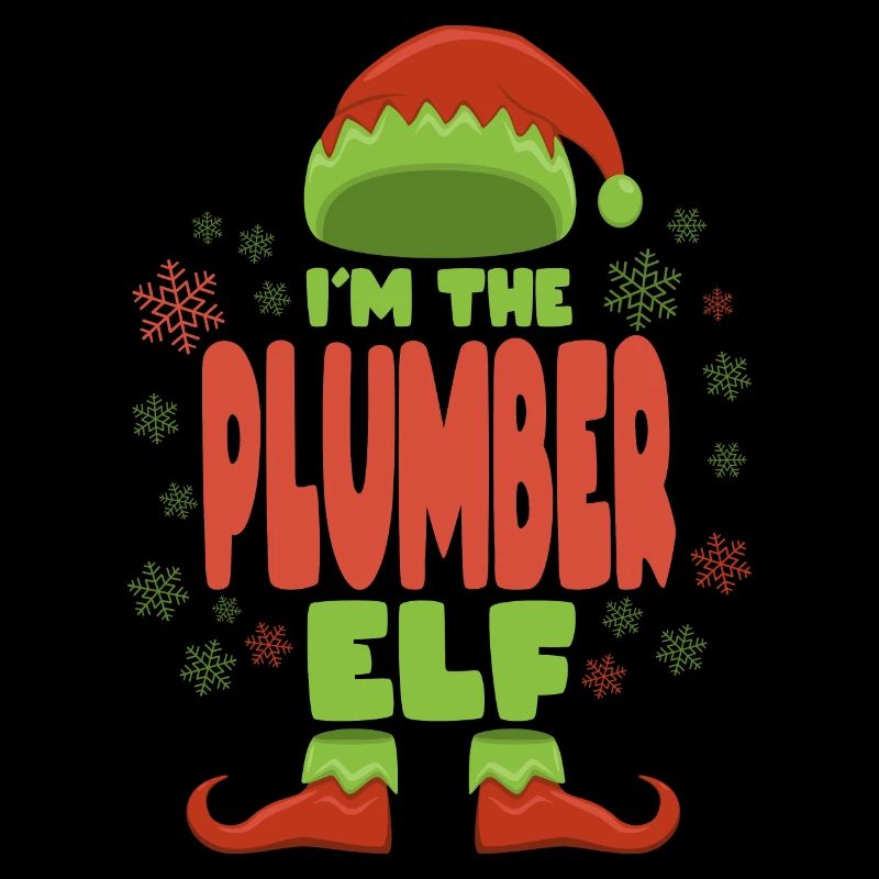 Plumber Christmas Elf