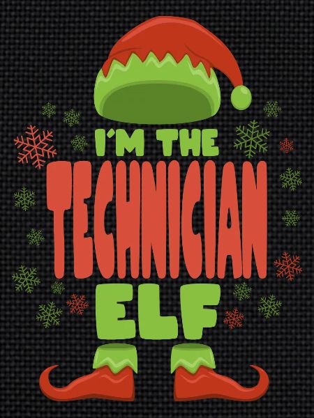 Technician Christmas Elf