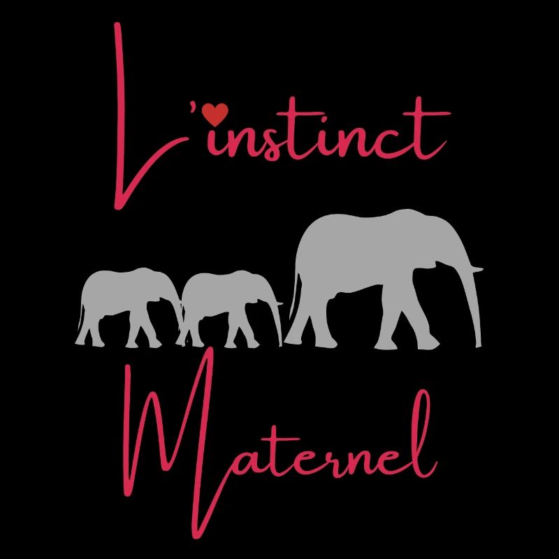 L'instinct maternel (rouge)