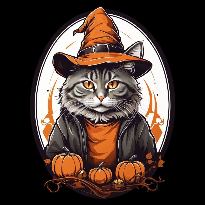 Chat d’Halloween