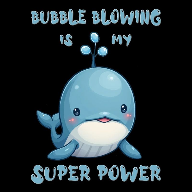 Bubble blowing is my super power
