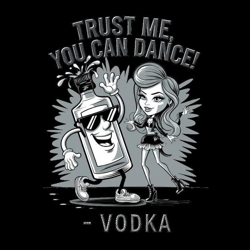 Croyez-moi, vous savez danser. -Vodka