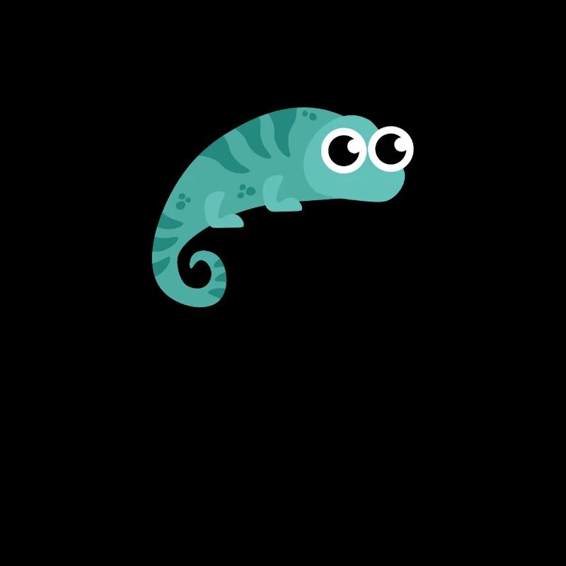 Unique and Walking Chameleon