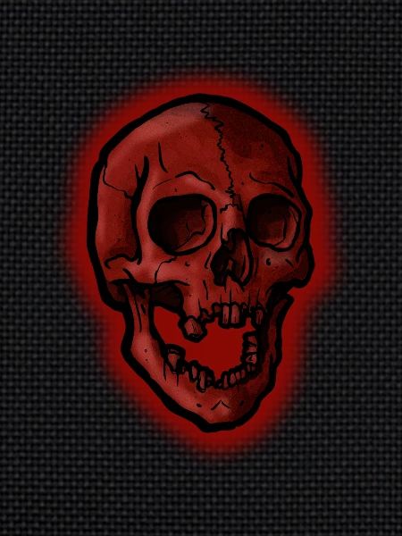 Skull red