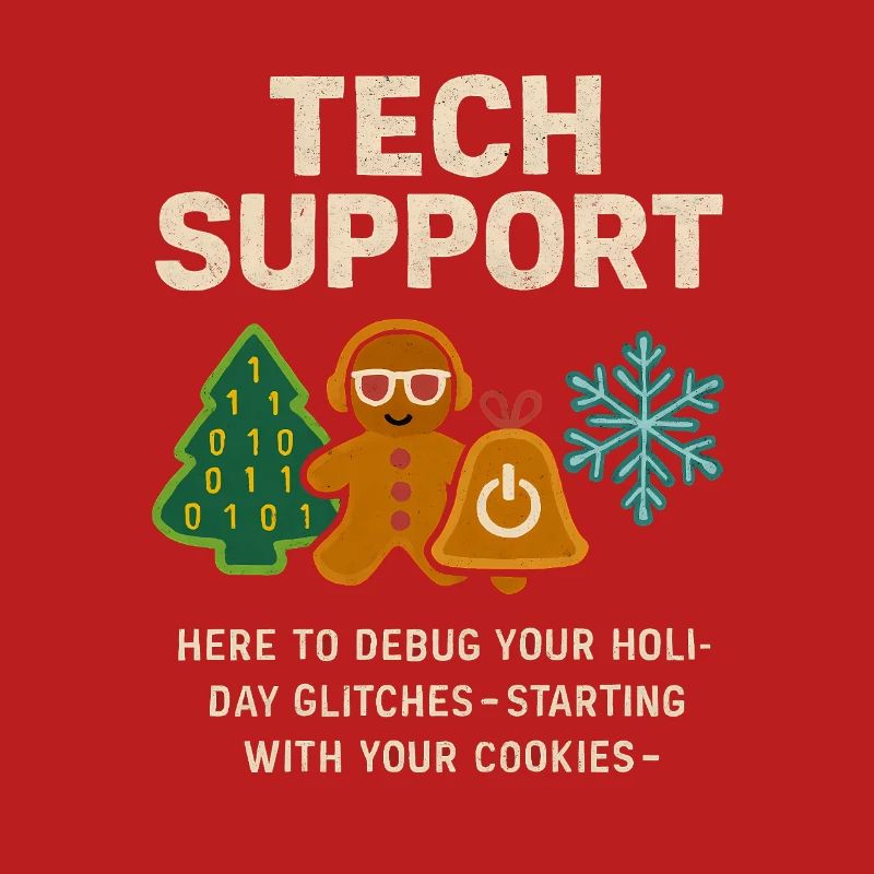 Admin Christmas Gift IT Support Debugging