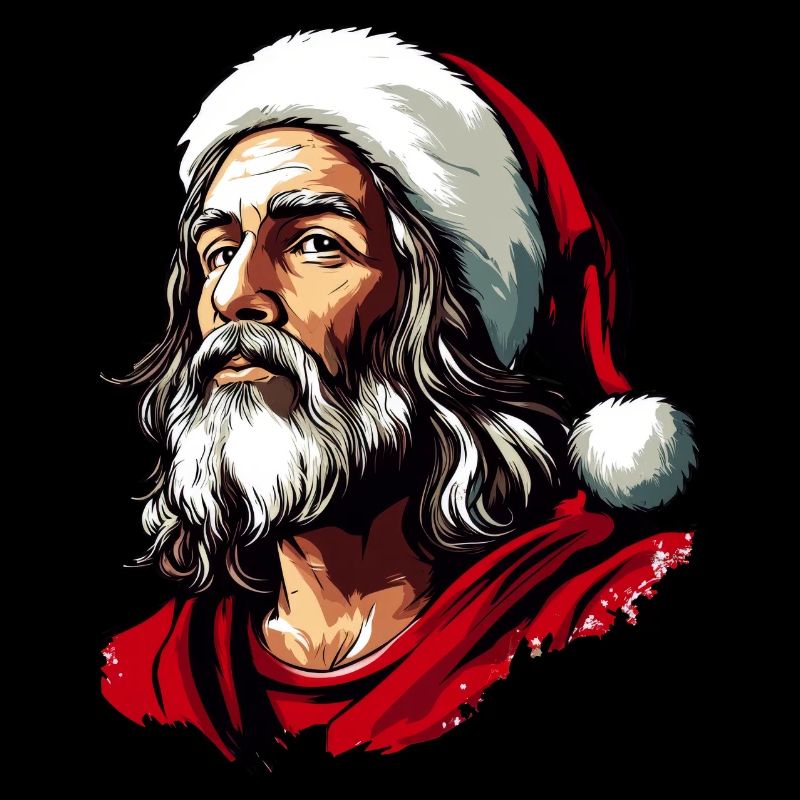 Jesus Weihnachten / Weihnachtsmann