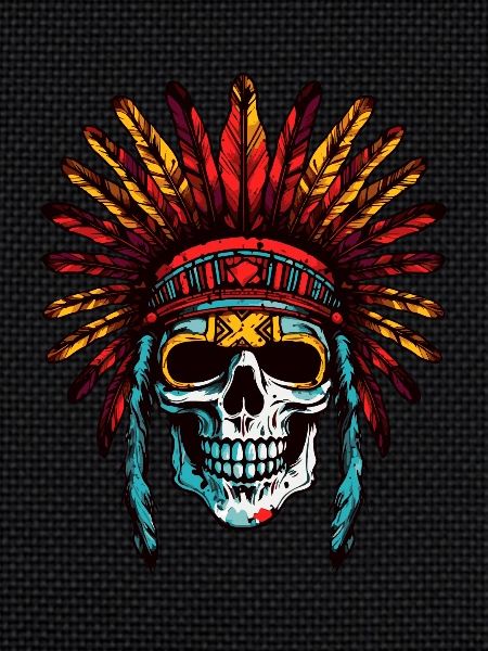 Apache Skull Indian