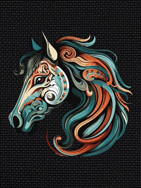 Portrait de cheval
