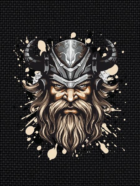 Viking Head Helmet Odin