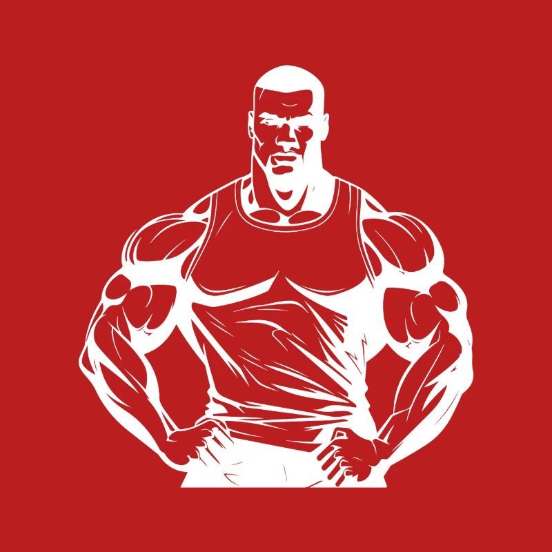 Bodybuilder Muscles Workout Gym