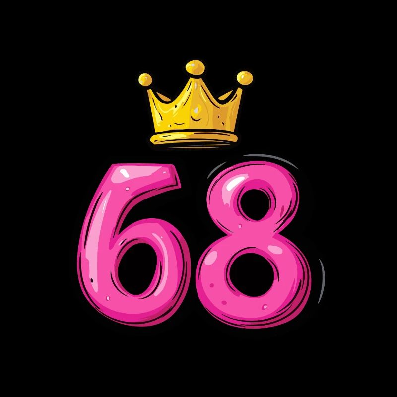 68 Zahl Krone