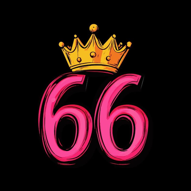 66 Numéro Jersey Couronne