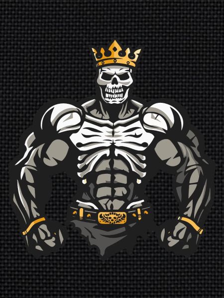 Squelette Muscles Musculation Roi