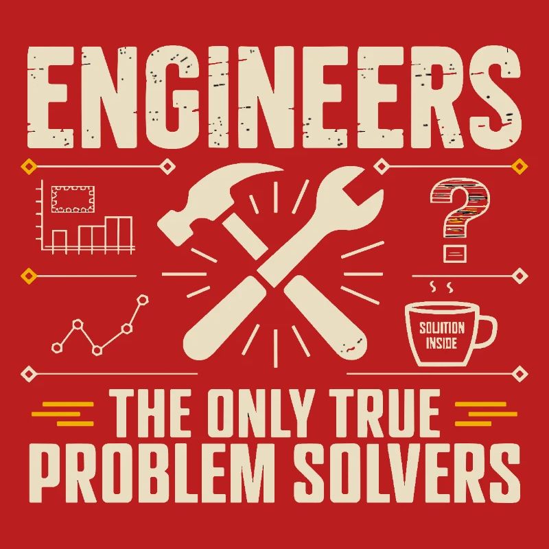 Engineers The True Problem Solvers für einen