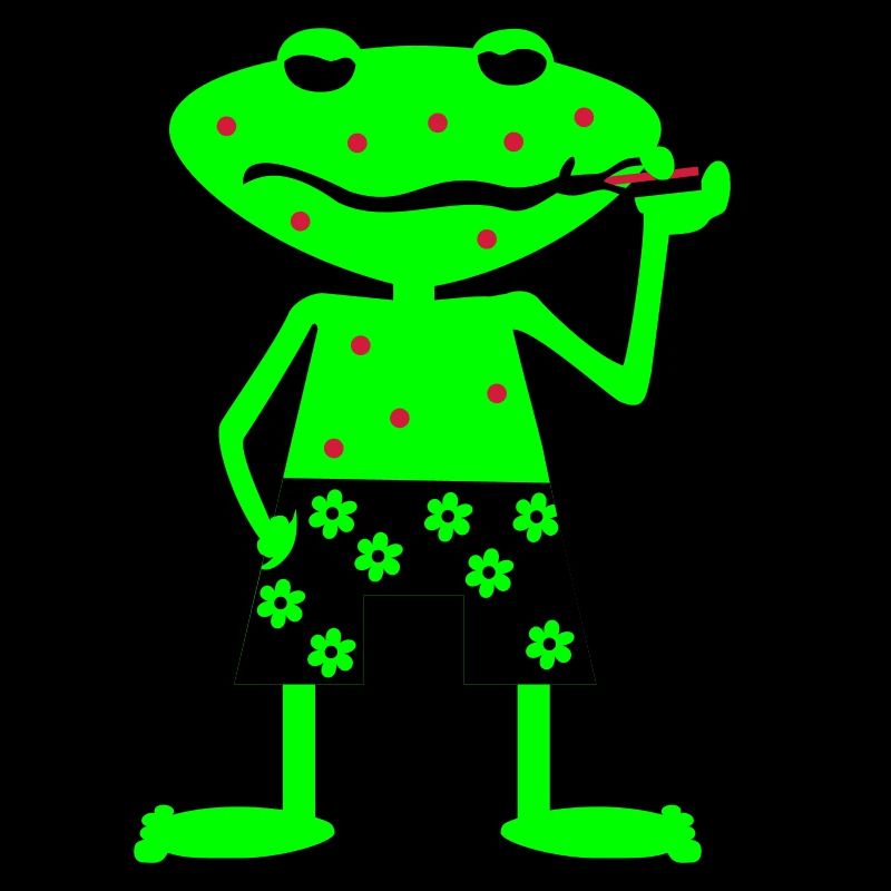 kranker frosch