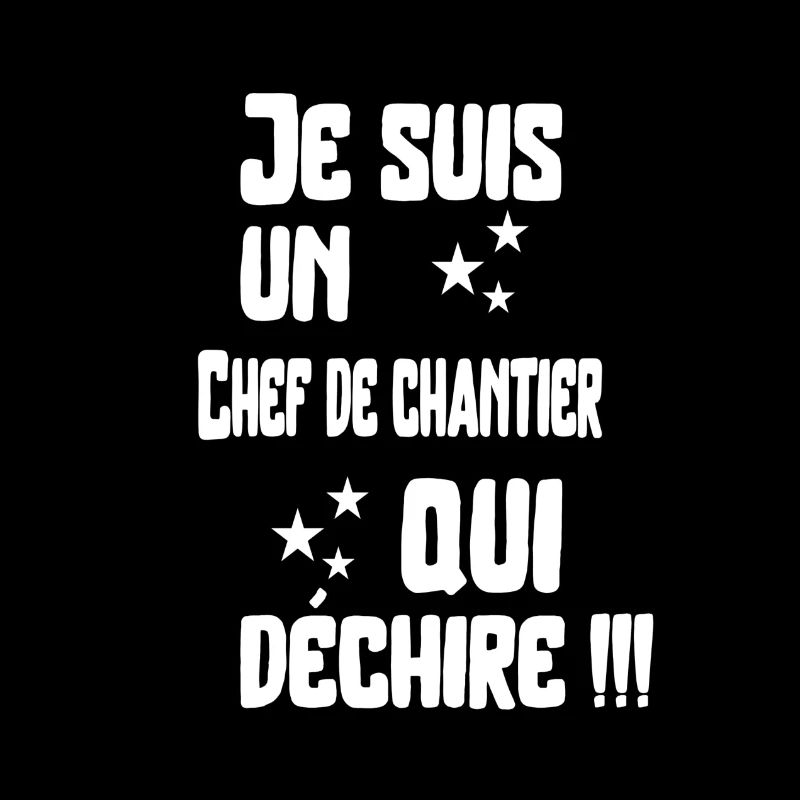 Chef de chantier qui déchire cadeau