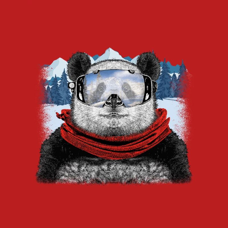 panda de ski
