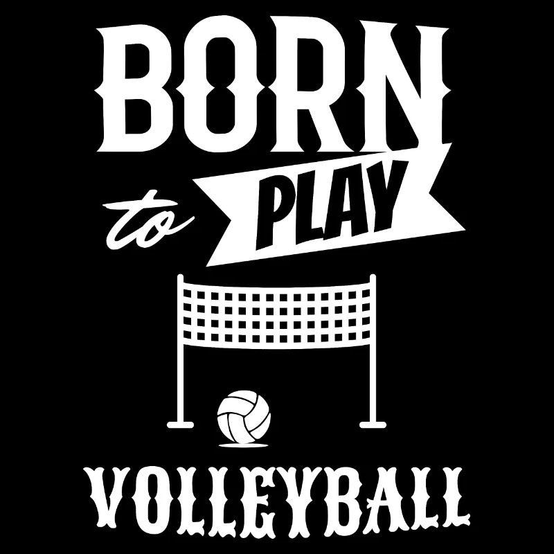 Né pour jouer au volleyball
