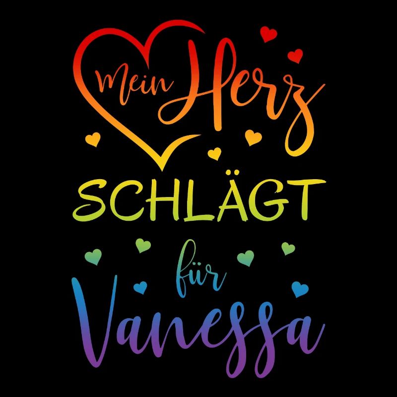 Mon coeur bat pour Vanessa Rainbow