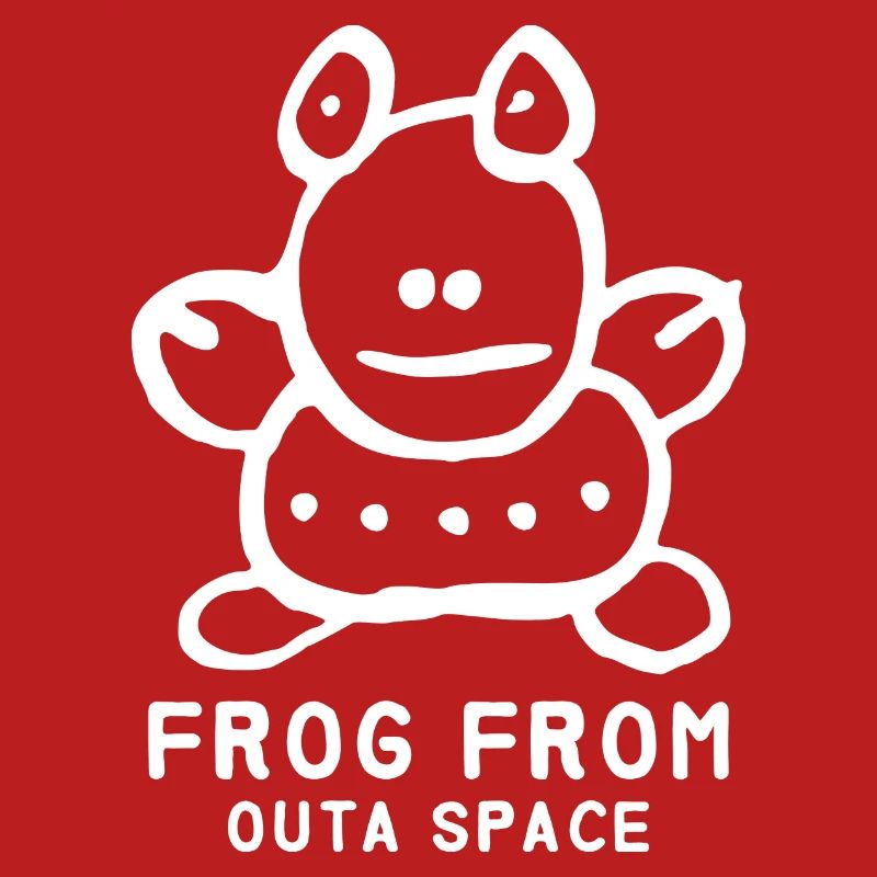 Frog "Frog from outa Space" saying