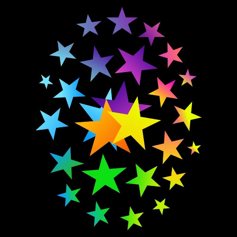 ÉTOILES astérisques beaucoup d’étoiles