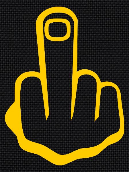 Middle finger