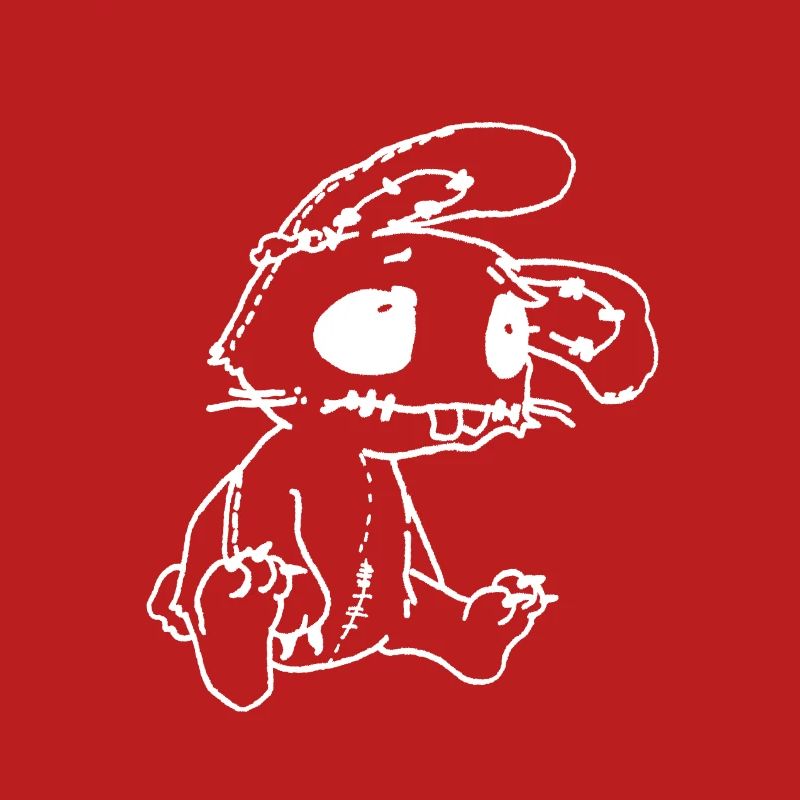 Sad Rabbit - drôle de lapin emo