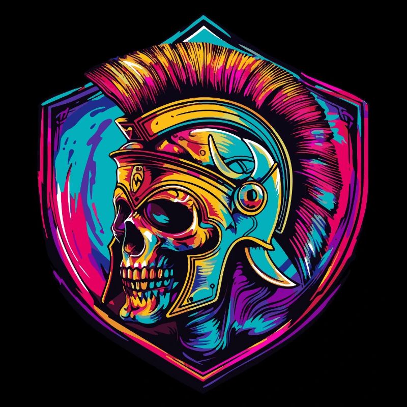 Spartan Skeleton Gladiator