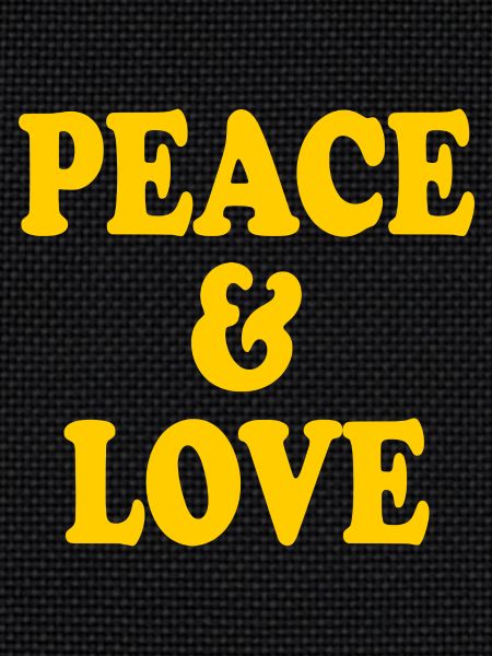 Peace and love