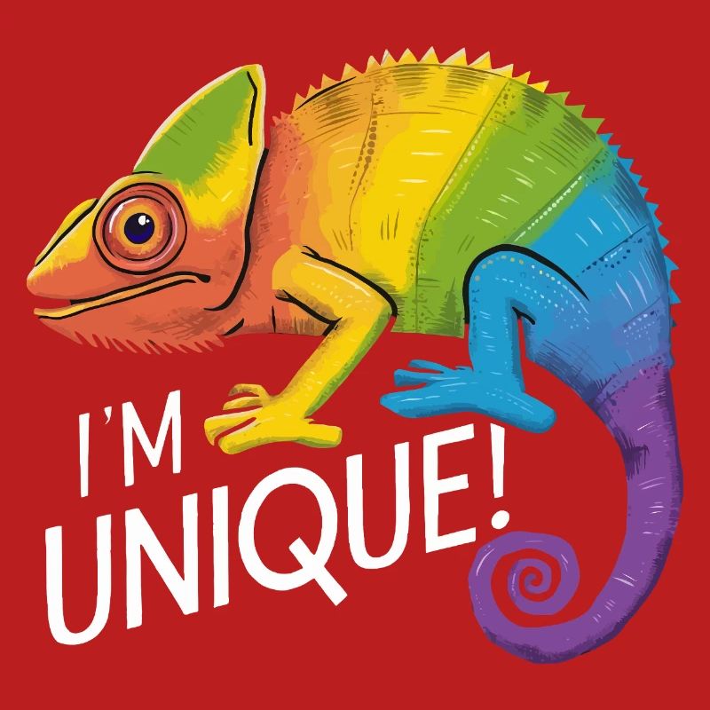 lebendiges Chamäleon "I'm Unique!"