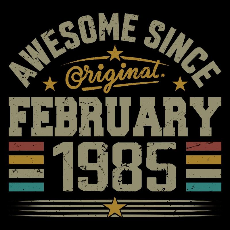 February 1985 40th Anniversary Gift, February 1985