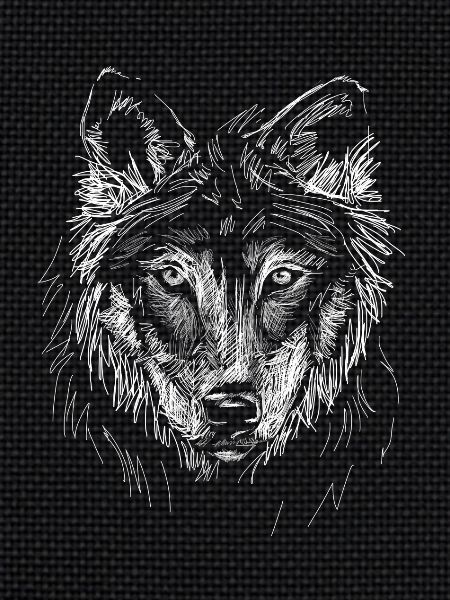 Tête de loup