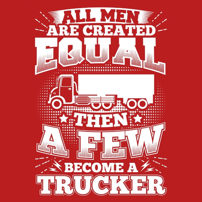 Funny Trucker Hat All Men Equal