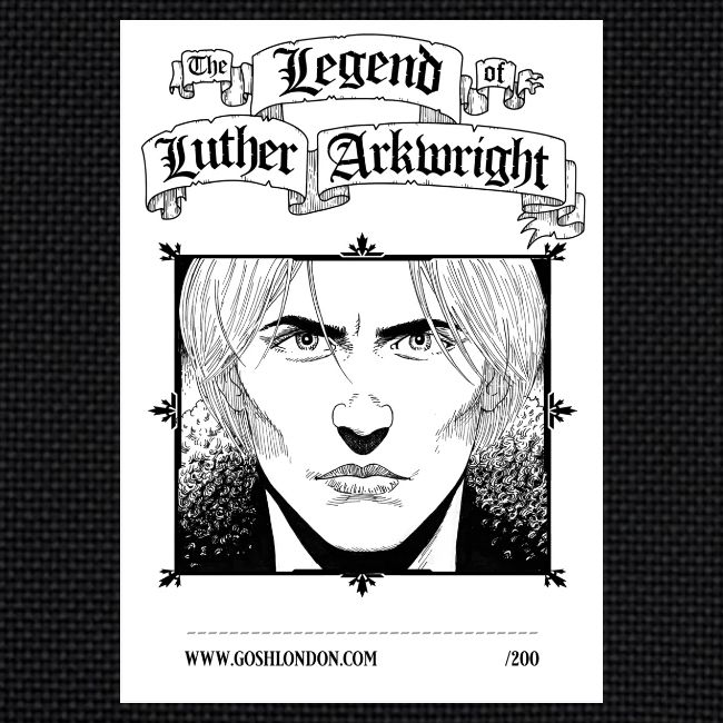 The Legend of Luther Arkwright bookplate