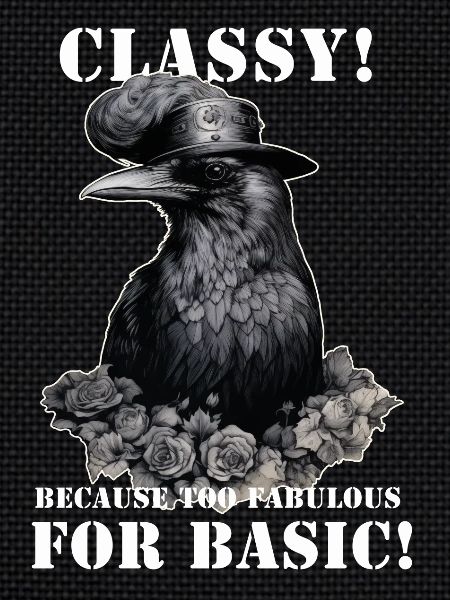 Steampunk Raven