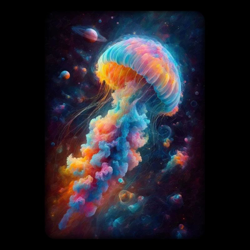 Cosmic Jellyfish Artwork