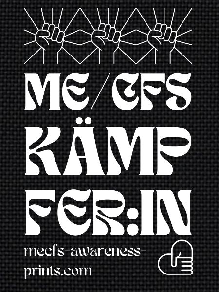 ME/CFS FIGHTER II 💪 - white
